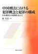 中国刑法における犯罪概念と犯罪の構成